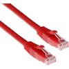 ACT Red 20 metri di cavo patch U/UTP CAT6A snagless con connettori RJ45. Cat6a u/utp snagless rd 20,00m (IB2520)