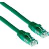 ACT Cavo patch ACT Green 15 metri U/UTP CAT6A snagless con connettori RJ45. Lunghezza cavo: 15 m Cat6a u/utp snagless gn 15