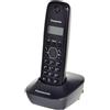 Panasonic Telefono cordless Panasonic KX-TG1611, ID chiamante, 15 ore di conversazione, DECT