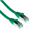 ACT Green 15 metri di cavo patch SFTP CAT6A snagless con connettori RJ45
