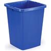 DURABLE Bidone quadrato DURABIN® 90L , Blu, 1800474040