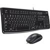 LOGITECH Set mouse e tastiera Logitech Desktop MK120・ (920-002542)