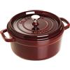 Staub cocotte rotonda granatina 24 cm