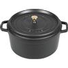 STAUB Cocotte 8,35 litri Ø30cm nero