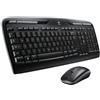Logitech Wireless Combo MK330 - Set tastiera e mouse - 2,4 GHz - Inglese - Gran Bretagna e Irlanda del Nord - Nero (9