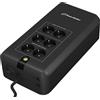 BlueWalker PowerWalker VFD 800 APFC - UPS - 220/230/240 V CA - 420 Watt - 800 VA 7 Ah - Connessioni di uscita: 6