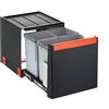 Franke Maris Cestino / Raccoglitore di rifiuti Sorter Cube 40 a 3 vie 1x14,2x7 estraibile automaticamente da 40 cm 134.0039.331