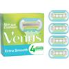 GILLETTE Venus Extra Smooth, testine di ricambio per donna, 4 pz