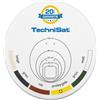 TechniSat DigiDish 45 Twin mit Uni.V/H 1745/2882 polarweiß