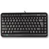 A4 Tech DS-IT Targus mini tastiera con funzione USB, USA/Nordico, per rack server da 19" (TB-602)