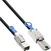 InLine Cavo Mini SAS HD esterno InLine®, SFF-8644 zu SFF-8088, 6Gb/s, 0,5 m