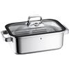 WMF Pentola a vapore con coperchio in vetro/cerchio in silicone Vitalis 3,5 litri 1741026040