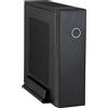 Chieftec Compact Series IX-03B - Desktop Slimline - Mini-ITX - Schwarz (IX-03B-OP)