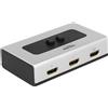 DELOCK Switch HDMI 2 ingressi -> 1 uscita manuale