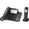 Panasonic Telefono Panasonic KX-TGF320E con Cordless Identificatore di Chiamata Nero