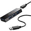 j5create JUH340 - Hub - 4 x USB 3.0 superveloce - Desktop
