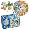 Beleduc Il puzzle circolare Imparare a timbrare il cartellino