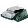 Metabo Adattatore 14,4-18 V PA 14,4-18 LED-USB - Pick+Mix (senza batteria)