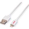 ROLINE Cavo da Lightning a USB per iPhone, iPod, iPad 1,8 m