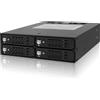 ICY Dock ToughArmor MB994SK-1B - Custodia per unità di archiviazione - 2,5" (6,4 cm) - nero opaco (MB994SK-1B)