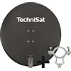 TechniSat SATMAN 850 PLUS | Antenna satellitare da 85 cm con staffa LNB da 40 mm | rosso