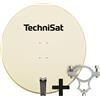 TechniSat SATMAN 850 PLUS | Antenna satellitare da 85 cm con staffa LNB da 40 mm | rosso