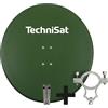 TechniSat SATMAN 850 PLUS | Antenna satellitare da 85 cm con staffa LNB da 40 mm | rosso