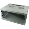 ALLNET ALL-SMQ5404GRAU, 4U, scaffale a parete, grigio, 48,3 cm (19 pollici), 541 mm, 445 mm