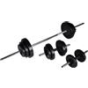 vidaXL Set di manubri +2 vidaXL 30,5 kg
