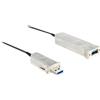 DELOCK USB3.0 Verl. A -> A St/Bu 20,00m Cavo ottico