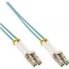 InLine - Cavo patch - da LC multimodale (M) a LC multimodale (M) - 50,0 m - fibra di vetro - 50/125 micron - OM3 - alogeno