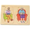 Beleduc Puzzle a strati di nonna e nonno