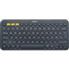 Logitech K380 Tastiera Bluetooth multi-dispositivo - Tastatur - Bluetooth - Deutsch - Schwarz