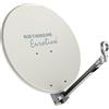 KATHREIN Antenna parabolica offset 85 cm con supporto per cavo da 40 mm in metallo, bianco, KEA 850/W