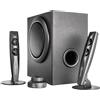 Wavemaster 66211 Aktivboxen Wavemaster STAX BT 2.1 Bluetooth black retail