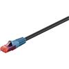 Goobay 94397 cavo di rete nero 75 m Cat6 U/UTP (UTP)