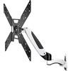 myWALL My Wall Supporto a parete completamente mobile per TV LCD per schermi da 37" a 50 (94 - 127 cm), carico: 9 - 20 kg