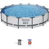 Bestway Piscina Tonda con struttura Steel Pro MAX 427x84 cm Bestway 56595