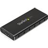 Startech SM21BMU31C3 Startech Externes USB3.1 M.2 Festplattengehäuse NGFF schwarz