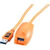 Tether Tools Kabel USB Tetherpro Cable Cavo di prolunga attiva USB 3.0 5 m in arancione [CU3017].
