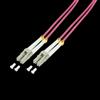 Logilink - Cavo patch - Da LC/UPC multimodale (M) a LC/UPC multimodale (M) - 30 m - Fibra ottica - 50/125 mic - OM4