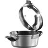 Stoneline Casseruola STONELINE® FUTURE 24 cm | con coperchio in vetro a setaccio