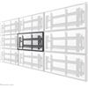Neomounts by Newstar Neomounts LED-VW2000BLACK Supporto a parete per videowall 32-75" - pop-out - max 70 kg
