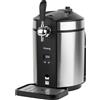 H.Koenig BW1880 Spillatore di birra compatibile, 65 W, 5 kg, acciaio inox, nero/grigio