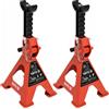 TRIZERATOP Cric regolabile, supporto auto 2000 kg (set di 2) 265 - 415 mm
