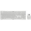 Sonstige CHERRY DW 3000 - Set tastiera e mouse - senza fili - 2,4 GHz - Tedesco - Interruttore a chiave: CHERRY LPK - bianco (JD-0700EN-0)