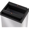 Hailo 0840-121 Cestino Big-Box Swing L - 35 l, argento