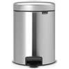 Brabantia Cestino a pedale newIcon Round Acciaio spazzolato