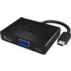 ICY BOX IB-DK4032-CPD Combo Adapter für Notebooks (IB-DK4032-CPD)