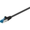 goobay Cavo patch CAT 6a S/FTP PiMF nero 50 m